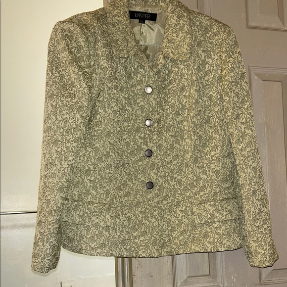 Kasper Women's Cream Patterned Skirt Set - Picture 1 of 4